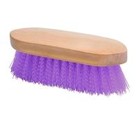 Imperial Riding Dandy Brush Hard with Wooden Back Royal Purple - One Size