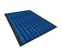 Imperial Rooms Blue Striped Barrier Mat, 50Cm X 80Cm