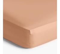 Imperial Rooms Brushed Microfibre Fitted Sheet 25 CM Easy Care Soft Bed Sheets Fade Resistant (Peach, Single)
