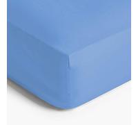 Imperial Rooms Brushed Microfibre Fitted Sheet 25 CM Easy Care Soft Bed Sheets Fade Resistant (Sky Blue, Super King)