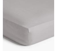 Imperial Rooms Fitted Sheets Double 25 CM Brushed Microfibre Easy Care Soft Bed Sheets Fade Resistant (Grey)