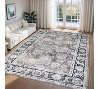 Imperial Rooms Rugs Living Room Extra Large 240 x 340 Short Pile Area Rugs for Bedroom Machine Washable Non Slip Carpet for Kids Room Soft Vintage Design Boho Rug, Harmony