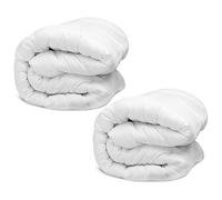 Imperial Rooms Single Duvet 4.5 Tog (2 Pack) Anti Allergy Summer Duvet Single Hollowfibre Filling Quilt Soft Premium UK Made Duvets