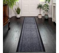 IMPERIAL STUDIOS Carpet Hallway Runner Anti Slip Entrance Matting Kitchen & Living Room Sturdy Washable & Lightweight Custom Length Narrow Rug Runner Non-Slip Rubber (5 Ft, Ballina)