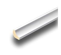 IMPERIAL STUDIOS Laminate Scotia Floor Beading Edging For All Types Of Flooring Durable Long-Lasting Versatile Floor Beading Strip Bathroom Skirting Board Trim Strips (White, 1.15mtr x 10)
