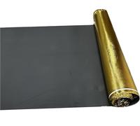 IMPERIAL STUDIOS Premium Gold Eva Workpro Acoustic Underlay 10m×1m Roll (4mm) - Thermal & Moisture Barrier for Engineered Hardwood Floors - Sound Deadening, Damp-Proof Foil, Also in 3mm, 4mm & 5mm