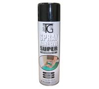 IMPERIAL STUDIOS True Grip 12 × 500ml Multi-Purpose Carpet Adhesive Spray - Strong Bond for Flooring, Vinyl, Wood, Foam, Upholstery, Underlay & Concrete - Quick Dry, Heavy Duty High Temperature Glue