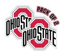Imperial Vibes | Ohio State University Sticker, OSU Buckeyes Stickers, Vinyl Decal Sticker, Decal Pack for Car Truck Vehicle Window Vinyl 2 Pack -Imp 104