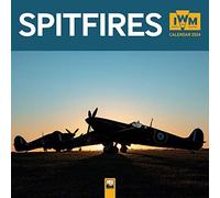 Imperial War Museums: Spitfires Wall Calendar 2024 (Art Calendar)