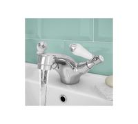 Nes Home Chancery Traditional Basin Mono Mixer Tap Chrome