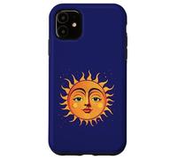 Imperious Pop Art Sun with Stars Case for iPhone 11