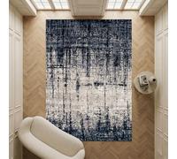 Imperium Homeware Machine Washable Rug, 200x300cm, Non-Slip Backing, Short Pile, Non-Shedding, Pet-Friendly - Area Rug for Living Room & Bedroom, Modern Abstract Pattern, Charcoal