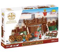 COBI-20077 Imperium Romanum Roman Camp Gate Soldiers Building Brick Model 591pcs
