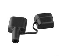 Impermeable 50a for Dust Cover Plus Cable Sheath with Cap for Caravan Solar Panel and 4wd (4PCSBLACK)