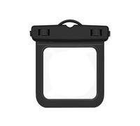 Impermeable Drift Storage Bag for Small Items, Clear TPU Material 4.8x4.3ft High Density Size Safety Rope Attachment Swimming Wind Surfing Gear High Density Impermeable Swimming Bag