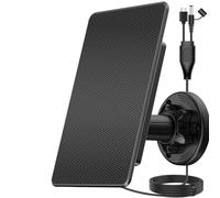 Impermeable IP66 Evaluated Solar Energy Panel for Trail Cameras Including Degree Twist Mount and Efficient Charging Photovoltaic Panel with USB Create Output