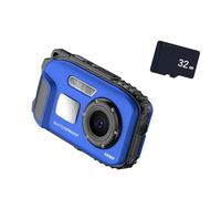 Impermeable Kids Digital Camera Auto Concentration Transducer 720P Picturing for Wilderness Expeditions Permanent Polystyrene Metal Building Kids Waterproof Camera