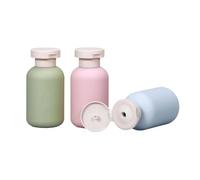 Impermeable Travel Bottles for Toiletries Recyclable POLYETHYLENE Substance Transportable Canisters for Gym Business Excursions Sustainable Travel Canisters