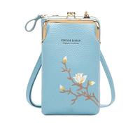 Impermeable Vertical Phone Owner Bag Thin Grip Ending Plan Multiple Compartment Planner for City Existence Phone Large Capacity Shoulder Bags Wallet Purse with Kiss Dating Traveling