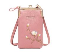 Impermeable Vertical Phone Owner Bag Thin Grip Ending Plan Multiple Compartment Planner for City Existence Phone Large Capacity Shoulder Bags Wallet Purse with Kiss Dating Traveling