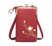 Impermeable Vertical Phone Owner Bag Thin Grip Ending Plan Multiple Compartment Planner For City Existence Phone Large Capacity Shoulder Bags Wallet Purse With Kiss Dating Traveling