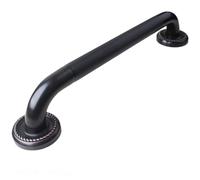 IMPEU 24-inch Designer Grab Bar for Bathtub and Shower, 1.25-Inch Diameter, Bathroom Saftey Hand Rail, Available for Towel Bar, Brushed Nickel Finish