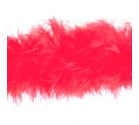 Impex Marabou Boa Feather Trim Red - per metre