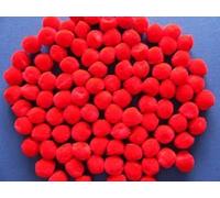 Impex Pom Poms 12mm - Red, pk of approx 100