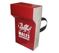 Implay® Rugby - Professional Grade Tackle Wedge Hit Shield Pads - Heavy Duty PVC/High Density Foam - 60cm x 35cm x 12.5cm (Wales)