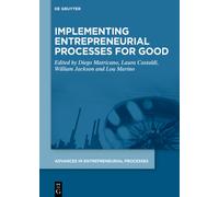 Implementing Entrepreneurial Processes for Good