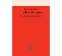 Implicit Religion in Contemporary Society
