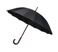 Impliva Falcone Stick umbrella, 105 cm, Black (Schwarz)