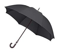Impliva Falcone Stick umbrella, 130 cm, Black (Schwarz)
