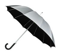 Impliva Silver & Black Falcone Umbrella