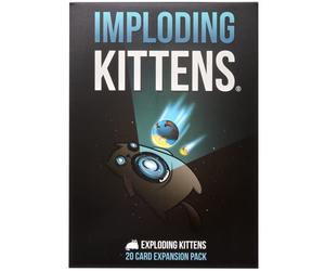 Imploding Kittens: This Is The First Expansion of Exploding Kittens Card Game - Family-Friendly Party Games - Card Games For Adults, Teens & Kids