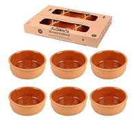 Import Distribution Fornord Set of 6 Terracotta Ramekin diam 12
