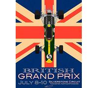 Import Posters FORMULA ONE RACING - BRITISH Grand Prix - Wall Poster Print - 30cm x 43cm / 12 Inches x 17 Inches Silverstone GP