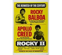 Import Posters ROCKY 2 - SYLVESTER STALLONE - Movie Wall Poster Print - 30cm x 43cm / 12 Inches x 17 Inches RETRO INCLUDING CREASES