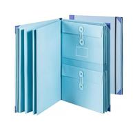 Important Document Organizer, A4 Letter Size Accordion File Folder Portfolio with 12 Pockets, for Documents Papers, Certificates