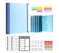 Important Document Organizer, Accordion File, 32.5x26.5x4.9cm, Folder Storage System, File Binder Holder, Space Optimization Layout, for School Use Office Work Home