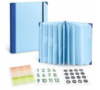 Important Document Organizer, If I Die Binder UK in Case I Go Missing Binder, Life Book Document Organiser, Life Book Document Organiser with Sticker Protective File Storage for Work Office School