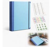 Important Document Organizer If I Die Binder UK In Case I Go Missing Binder | Life Book Organiser Multipurpose Portable File Folder Sticker Holds Passport Birth Certificates Social Security Cards Photos