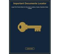 Important Documents Locator: Where Everything Is Stored + Renewals Tracker