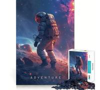 Impossible Adventure Astro Jigsaw Puzzles for Adults 1000 Pieces Logic Skill Decompress Family Bond Great Gift (38x52cm)