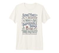 Impossible Alice Wonderland Quote Premium T-Shirt
