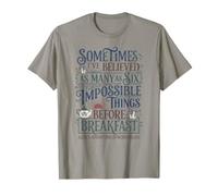 Impossible Alice Wonderland Quote T-Shirt