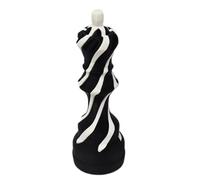 Impossible Chess Queen Shaped Piece, Spiral Chess Fidget Toy, 3 d Printed Anti-Stress Decompress Toy, Stress Relief Passthrough Chess, Fidget Stress Reliever Relaxation Fun