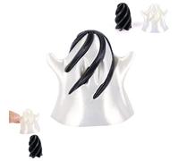 Impossible Cone, 3D Printed Spiral Fidget Toys Spiral Cone Fidget Toy Impossible Ghost Passthrough Sculpture, Mini Pass Through Ghost Fidget Toy Mini Stress Relief Desk Toy(1pc)
