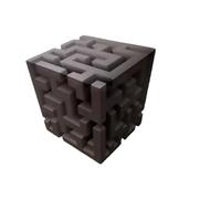 Impossible Corners 3D Optical Illusion Corner Wall Decal Geometric Cube Wall Art Stickers That Reshapes Reality Wall Decoration for Living Room Sticker for Home Office Gallery Space (Style A)