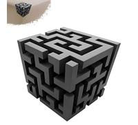 Impossible Corners Wall Art, 3D Wall Art Artwork Illusion Corner Decal, Decals Stickers for Walls, Peel Stick Wall Stickers Spatial Illusion & Perceptual Shift Home Office Decor.